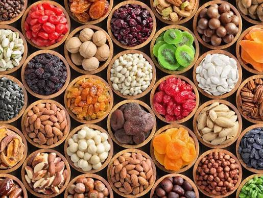 dry fruits nuts bowl